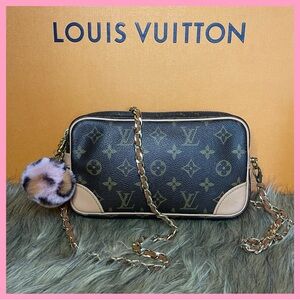 Louis Vuitton Marly Dragonne Clutch/Crossbody